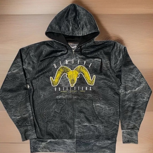 Dead Eye Outfitters Other - Dead Eye Outfitter Zip Up Hoodie Size L